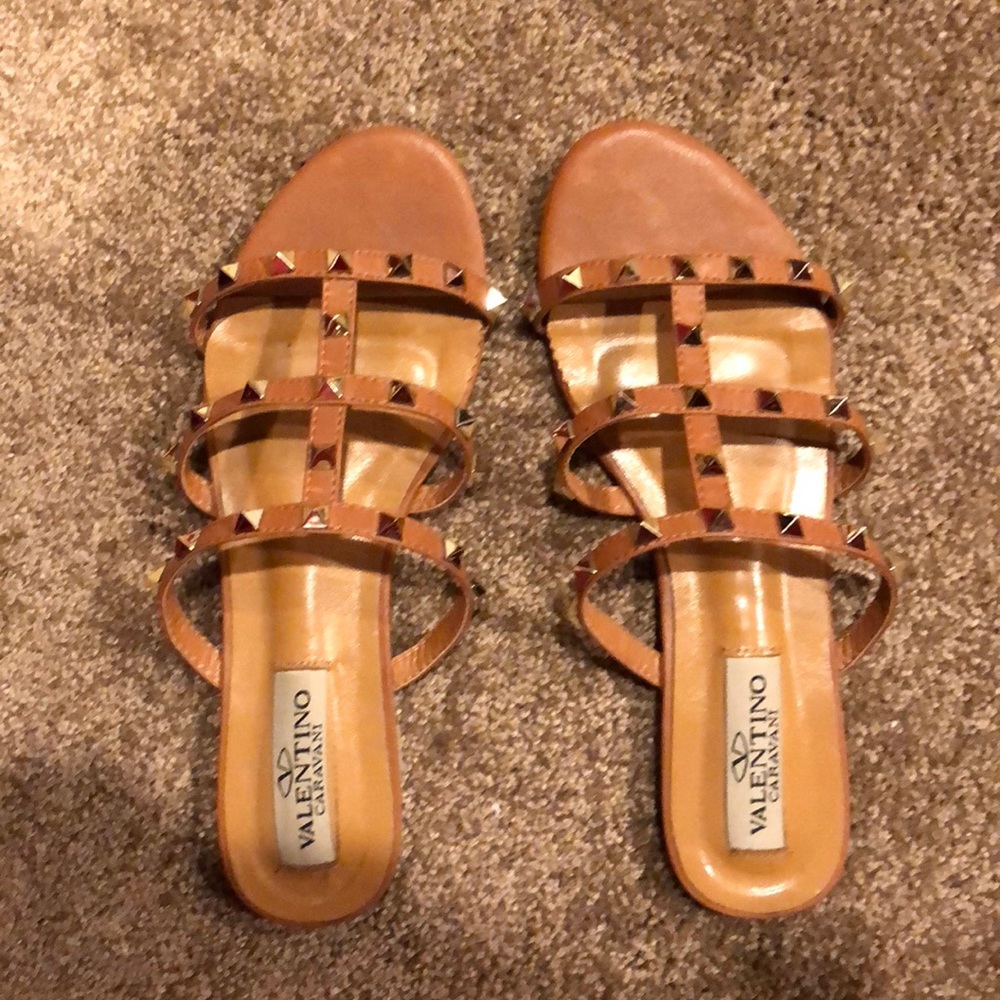 Rock stud sandals